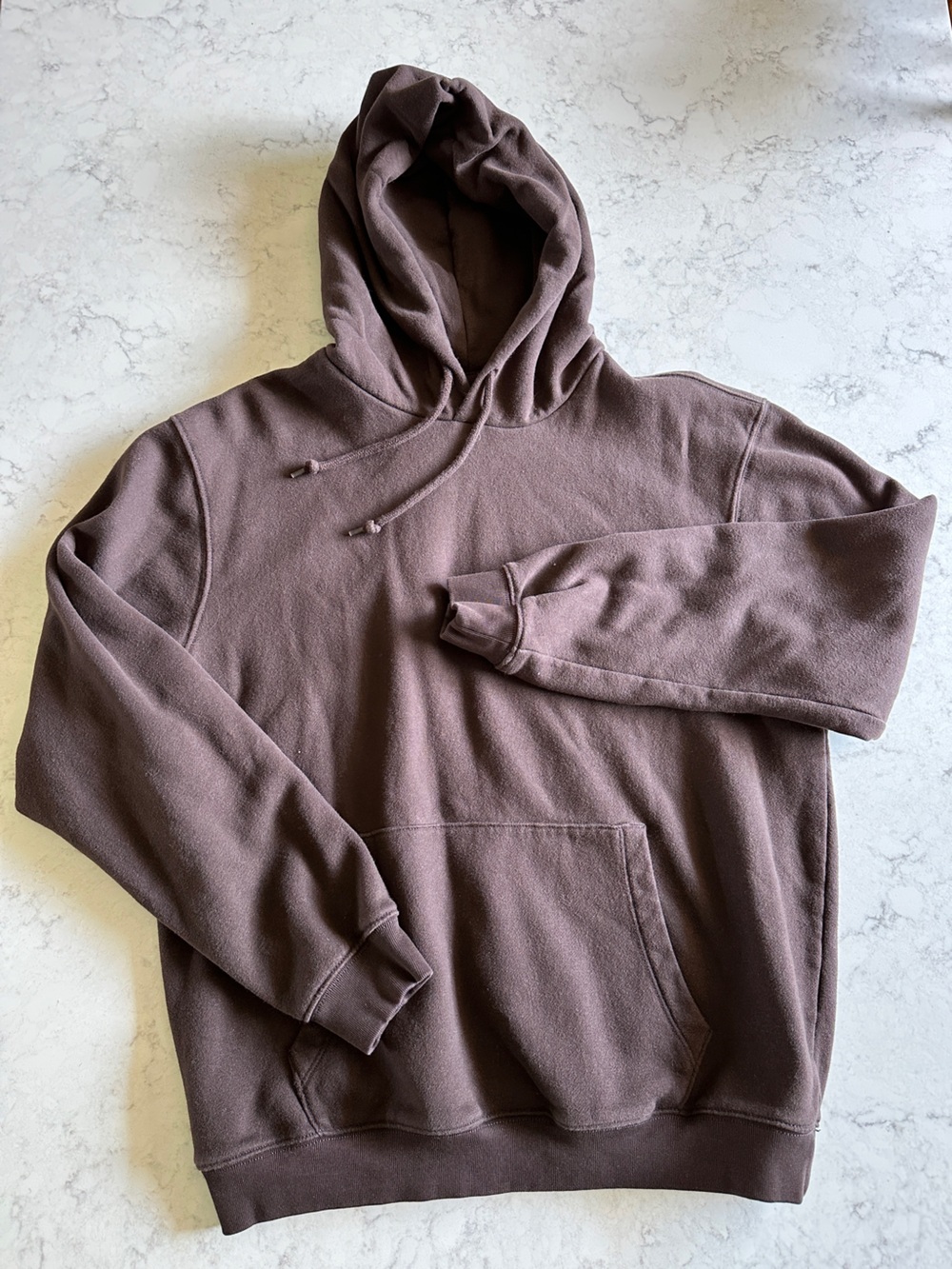 GAP Men's Chocolate Brown Crewneck Hoodie